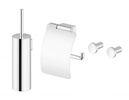 JUEGO 4 ACCESORIOS BAÑO ZEN DAMIXA